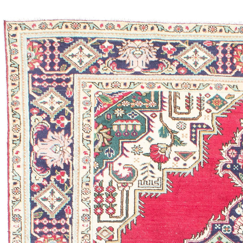 Tappeto Persero - Tabriz - 315 x 203 cm - rosso