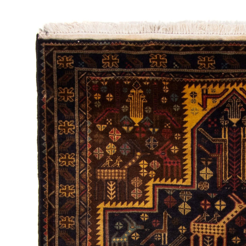 Tappeto corsia Tappeto Belutsch - 220 x 109 cm - blu scuro