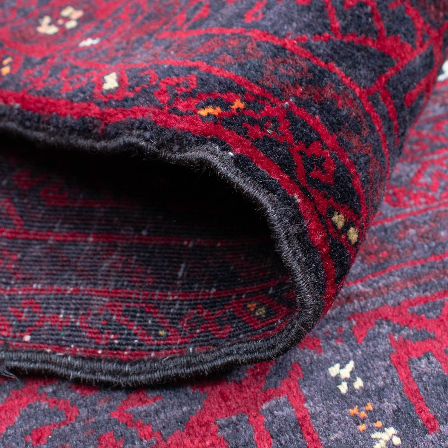 Tappeto Belutsch - 148 x 92 cm - rosso scuro