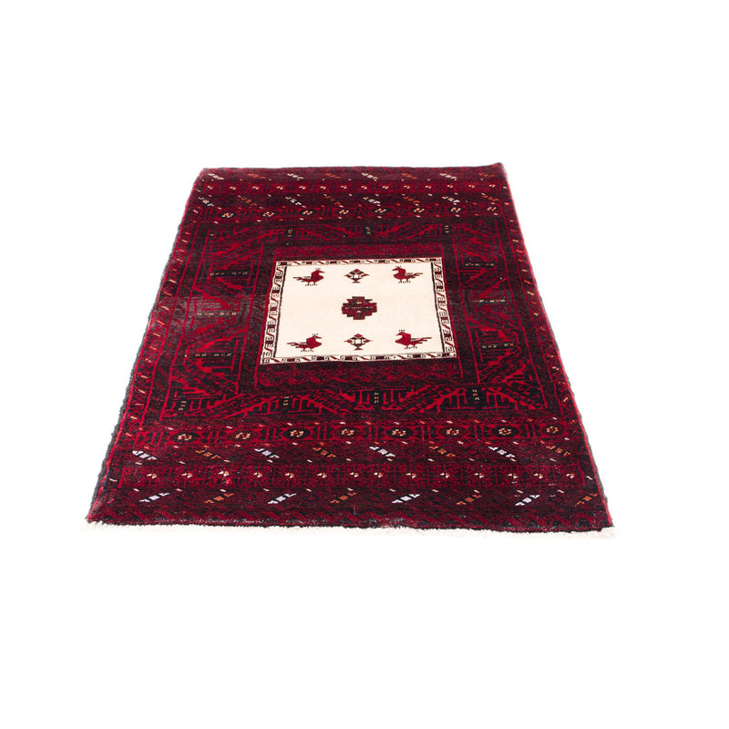 Tappeto Belutsch - 148 x 92 cm - rosso scuro