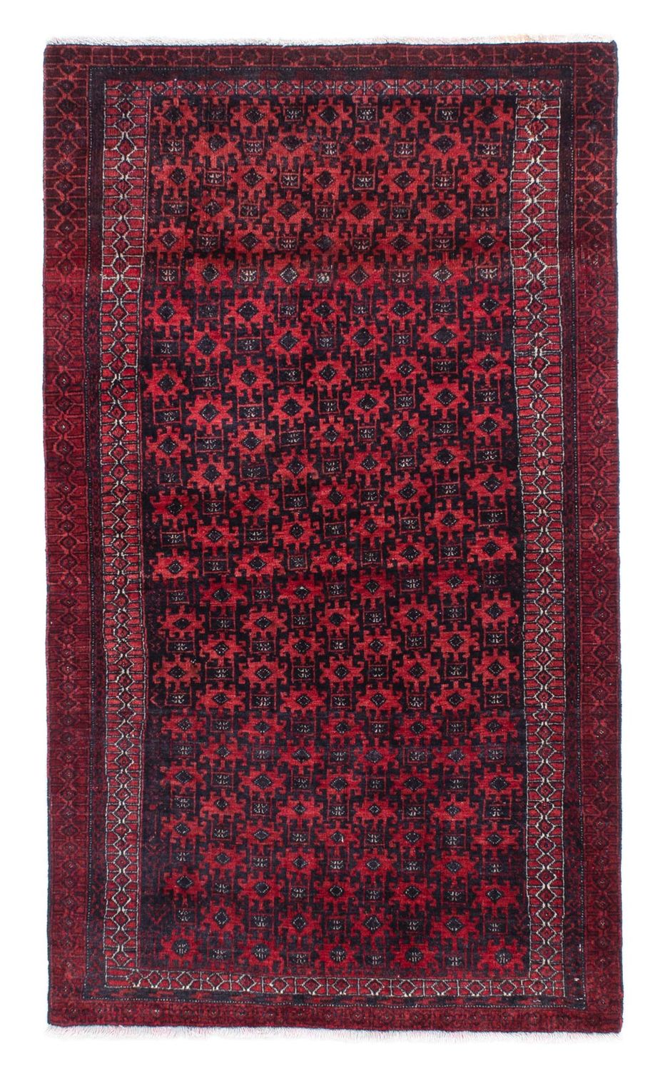 Tappeto Belutsch - 150 x 89 cm - rosso scuro