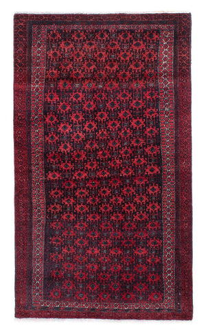 Tappeto Belutsch - 150 x 89 cm - rosso scuro