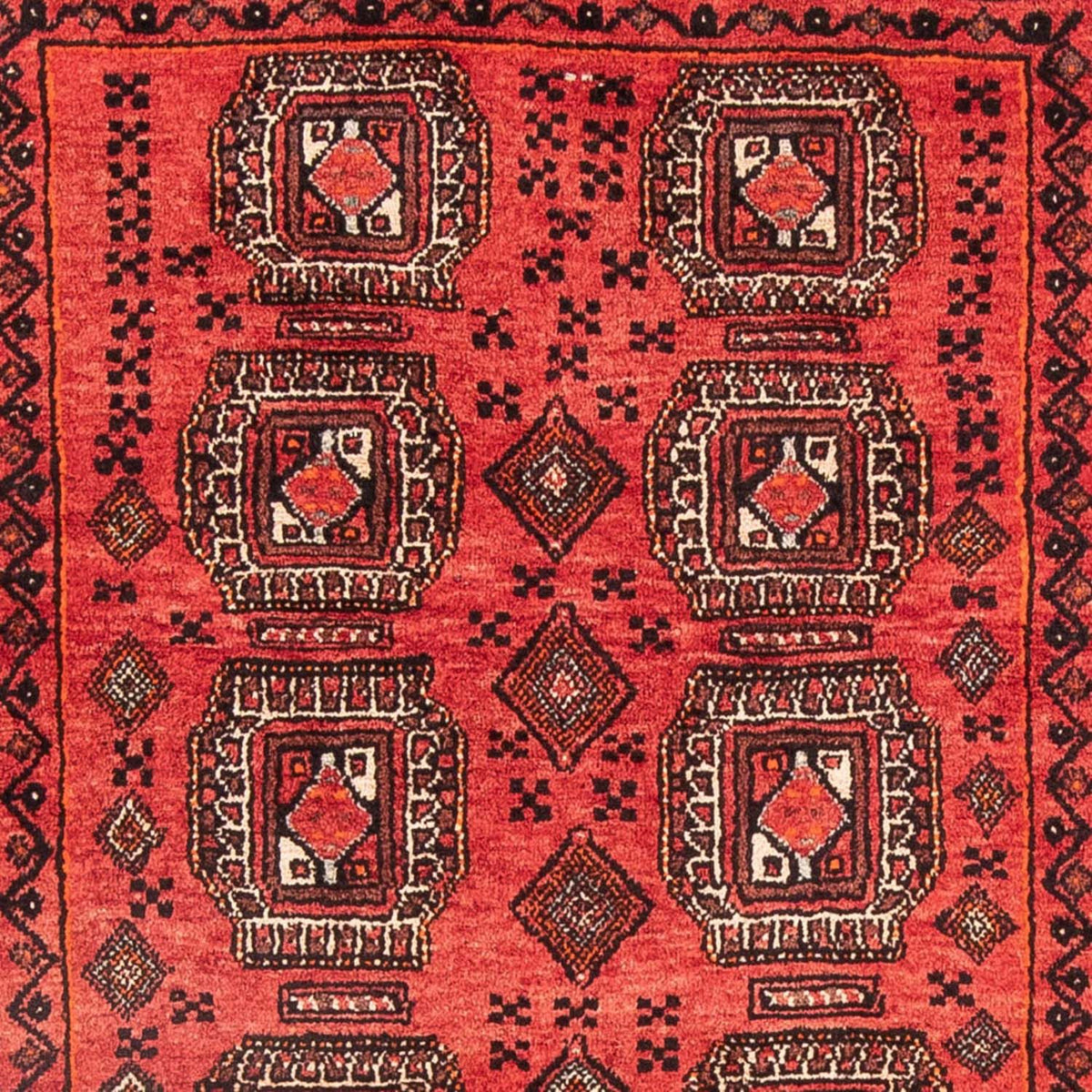 Tappeto corsia Tappeto Belutsch - 197 x 109 cm - rosso