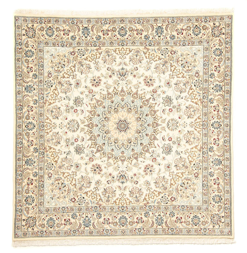Tappeto Persero - Nain - Reale quadrato  - 203 x 202 cm - beige