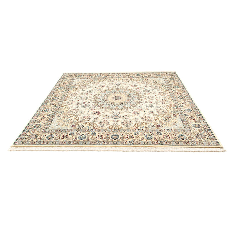 Tappeto Persero - Nain - Reale quadrato  - 203 x 202 cm - beige