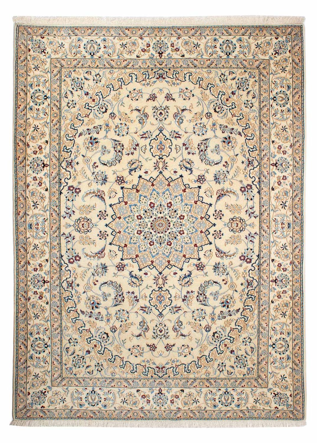 Tappeto Persero - Nain - Reale - 236 x 176 cm - beige