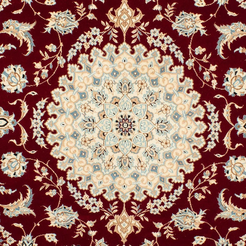 Tappeto Persero - Nain - Reale - 236 x 157 cm - rosso scuro