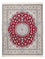 Tappeto Persero - Nain - Premio - 199 x 157 cm - rosso scuro