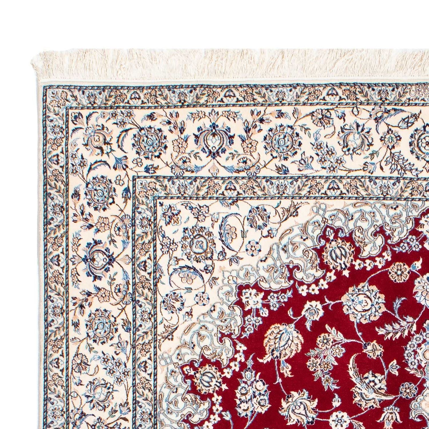 Tappeto Persero - Nain - Premio - 199 x 157 cm - rosso scuro