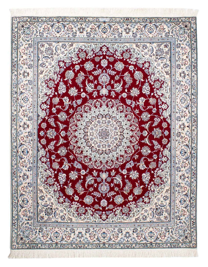 Tappeto Persero - Nain - Premio - 196 x 158 cm - rosso scuro