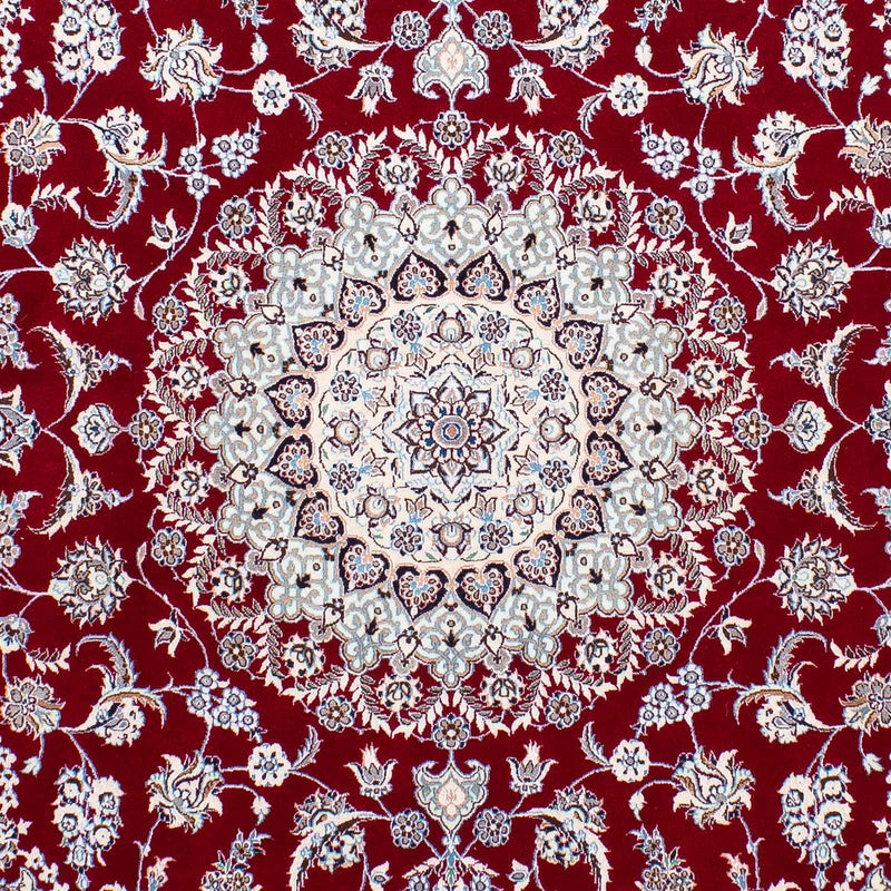 Tappeto Persero - Nain - Premio - 196 x 158 cm - rosso scuro