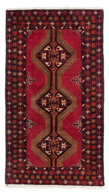Tappeto Belutsch - 163 x 85 cm - rosso scuro