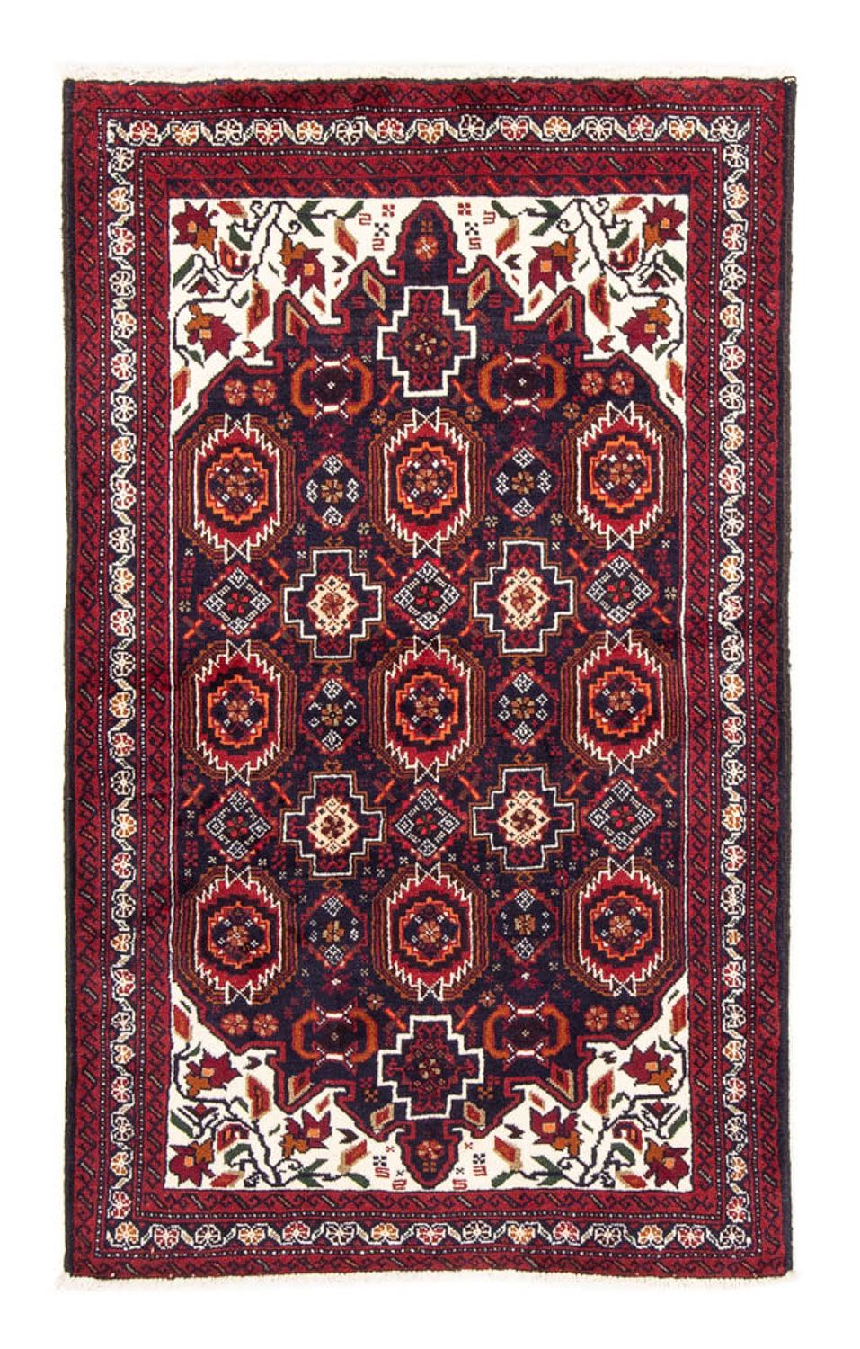 Tappeto corsia Tappeto Belutsch - 178 x 102 cm - rosso