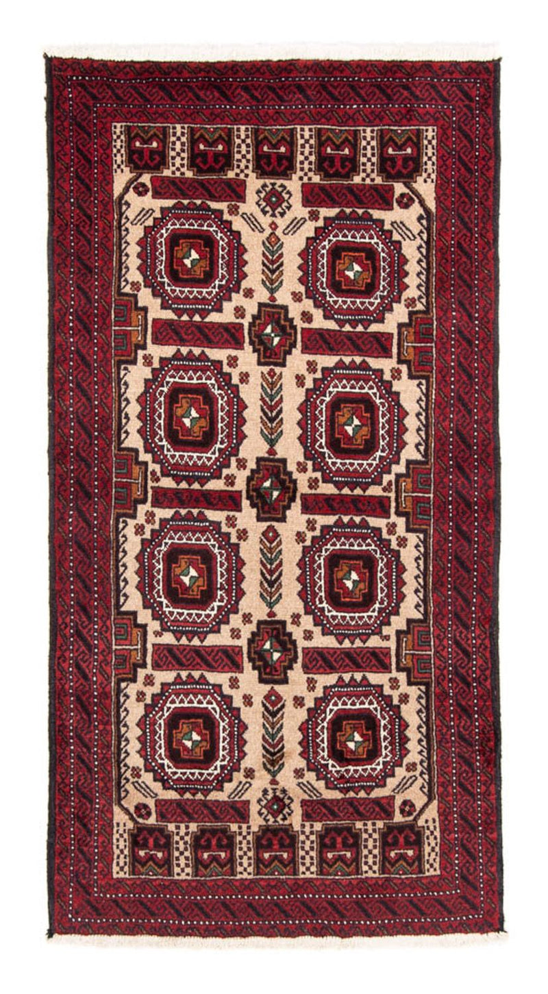 Tappeto corsia Tappeto Belutsch - 190 x 104 cm - beige