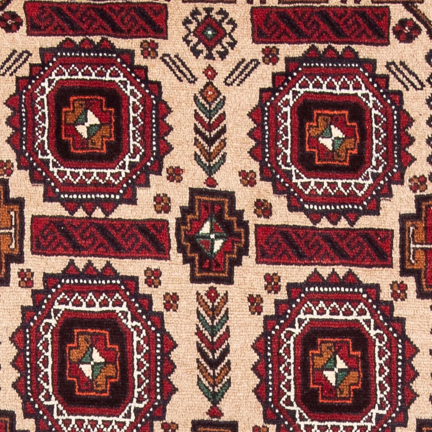 Tappeto corsia Tappeto Belutsch - 190 x 104 cm - beige