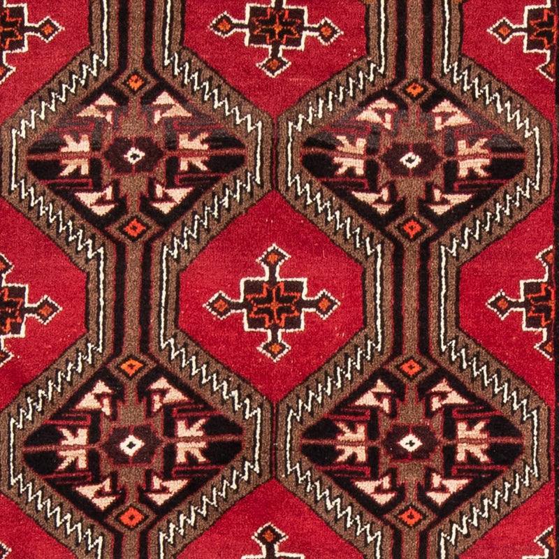 Tappeto corsia Tappeto Belutsch - 194 x 100 cm - rosso