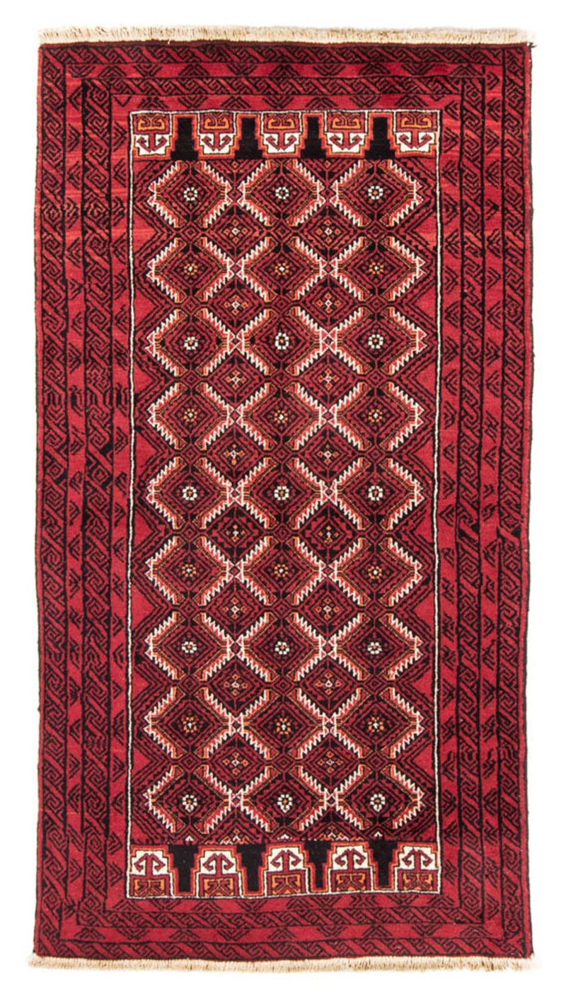 Tappeto corsia Tappeto Belutsch - 191 x 101 cm - rosso
