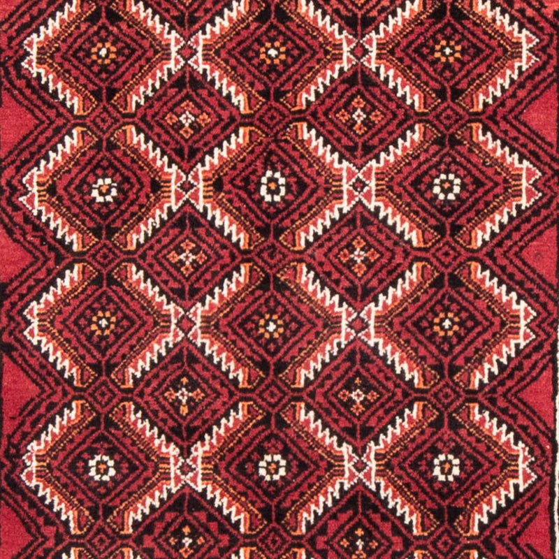 Tappeto corsia Tappeto Belutsch - 191 x 101 cm - rosso