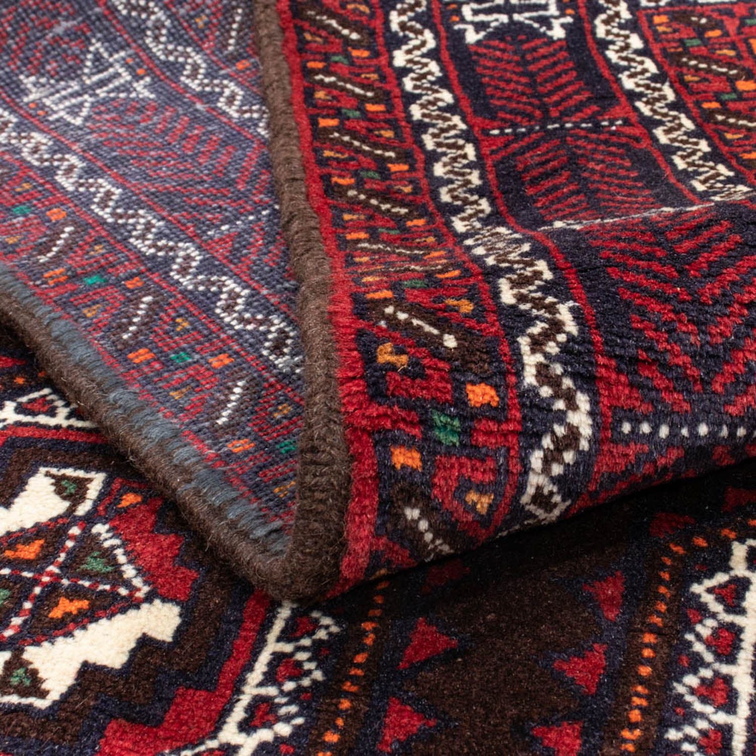 Tappeto corsia Tappeto Belutsch - 192 x 101 cm - rosso