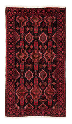 Tappeto corsia Tappeto Belutsch - 182 x 100 cm - rosso scuro
