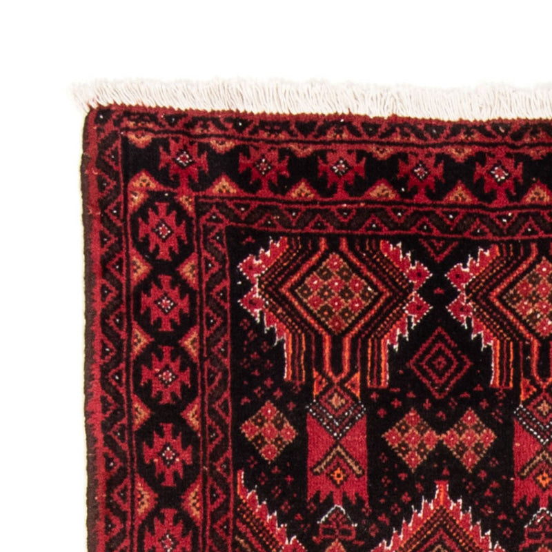 Tappeto corsia Tappeto Belutsch - 182 x 100 cm - rosso scuro