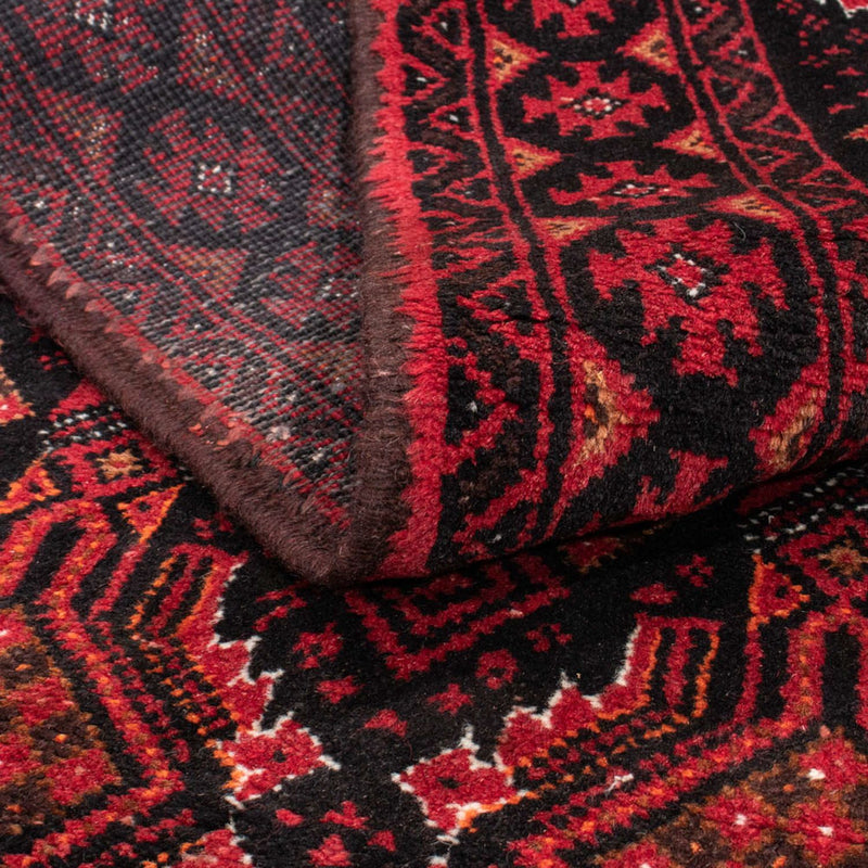 Tappeto corsia Tappeto Belutsch - 182 x 100 cm - rosso scuro