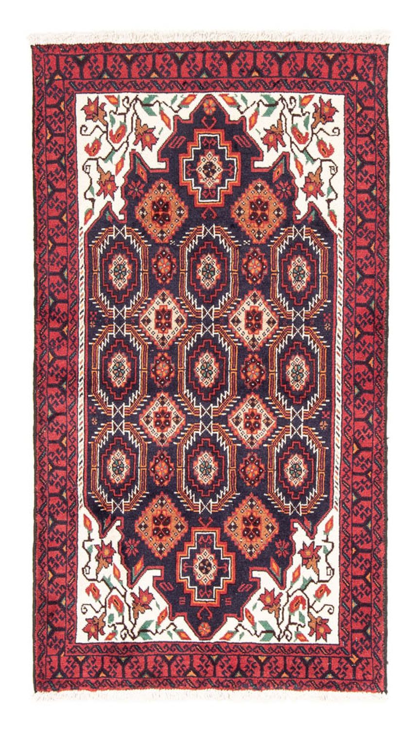 Tappeto corsia Tappeto Belutsch - 177 x 94 cm - rosso