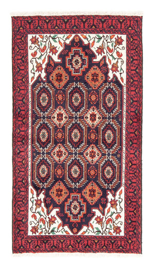 Tappeto corsia Tappeto Belutsch - 177 x 94 cm - rosso