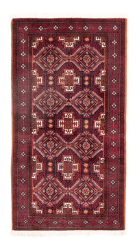 Tappeto Belutsch - 152 x 81 cm - rosso scuro
