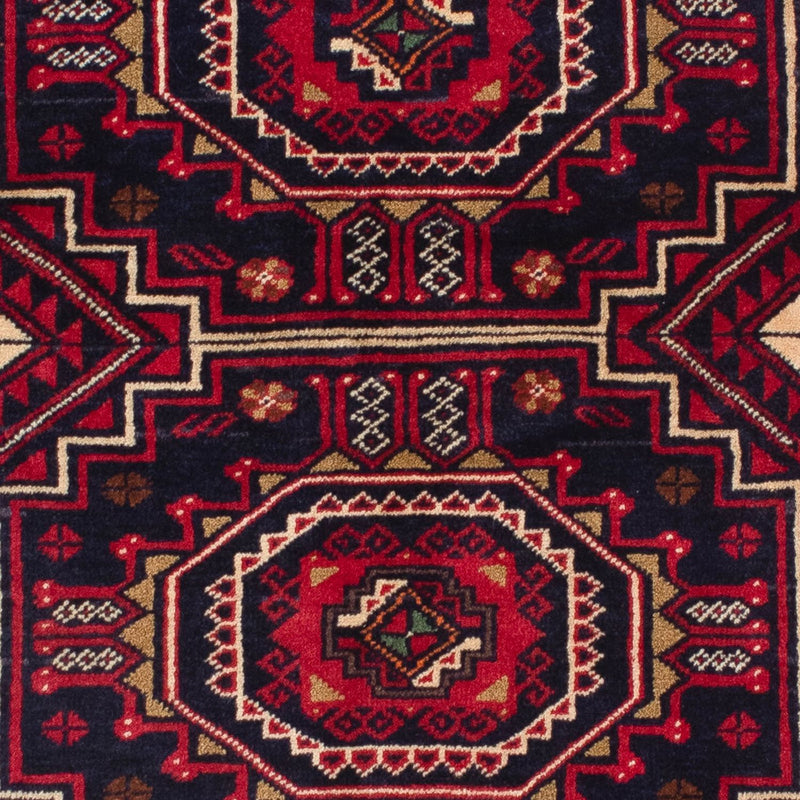 Tappeto Belutsch - 146 x 84 cm - rosso scuro