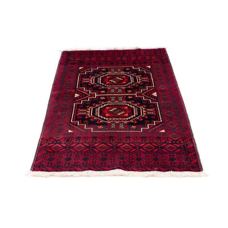 Tappeto Belutsch - 146 x 84 cm - rosso scuro
