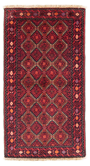 Tappeto corsia Tappeto Belutsch - 175 x 95 cm - rosso