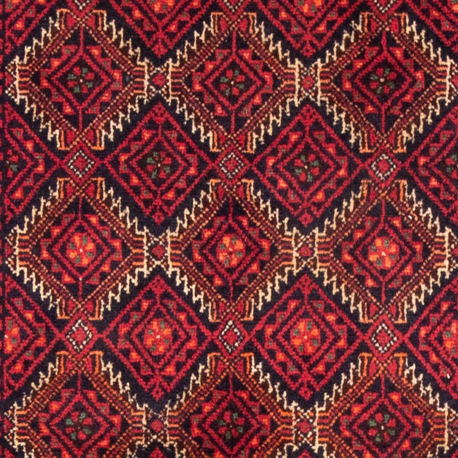 Tappeto corsia Tappeto Belutsch - 175 x 95 cm - rosso