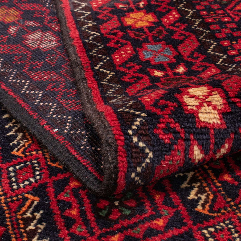 Tappeto corsia Tappeto Belutsch - 175 x 95 cm - rosso
