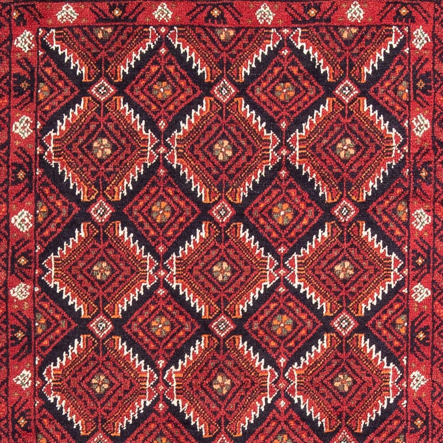 Tappeto corsia Tappeto Belutsch - 184 x 105 cm - rosso