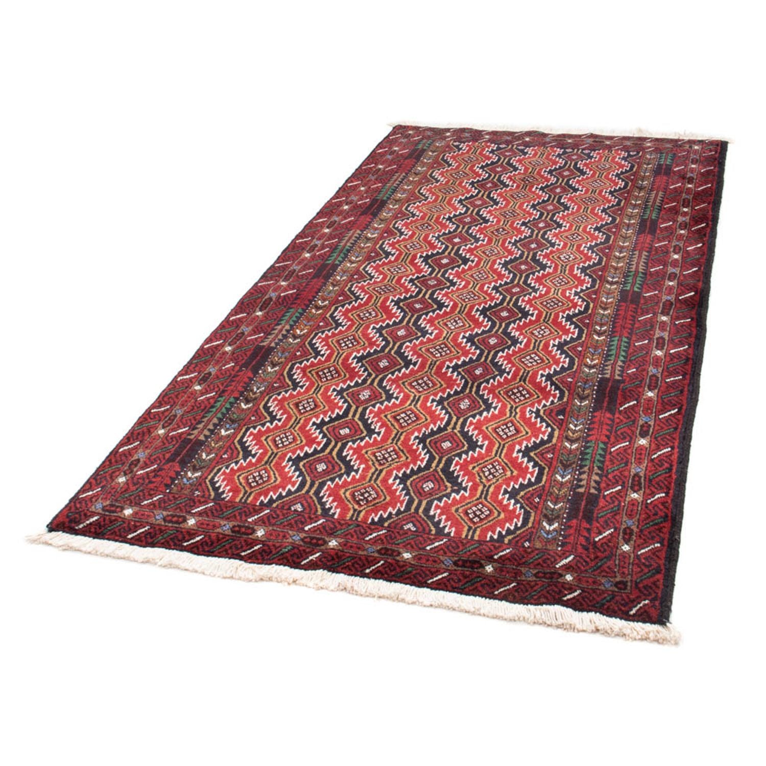Tappeto corsia Tappeto Belutsch - 206 x 106 cm - rosso