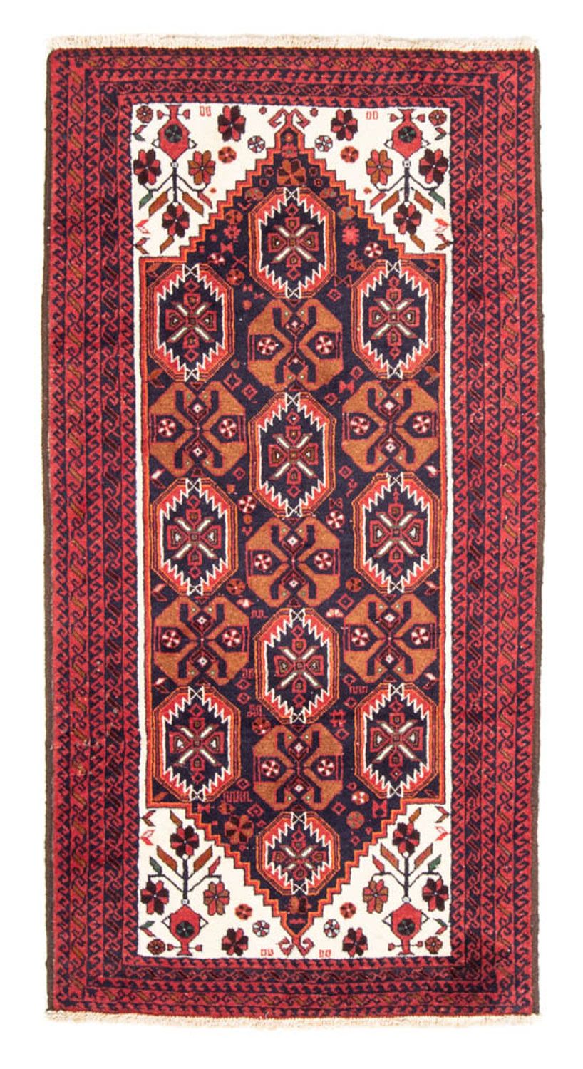 Tappeto corsia Tappeto Belutsch - 202 x 100 cm - rosso