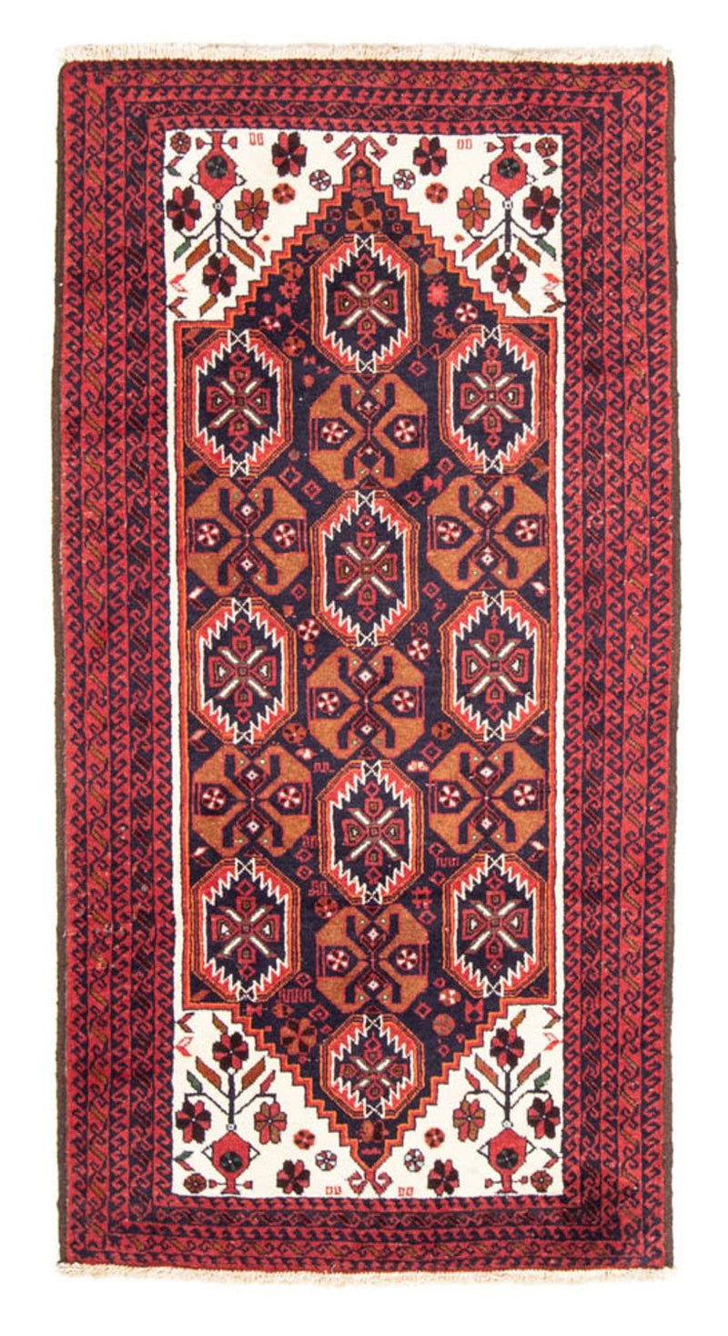 Tappeto corsia Tappeto Belutsch - 202 x 100 cm - rosso