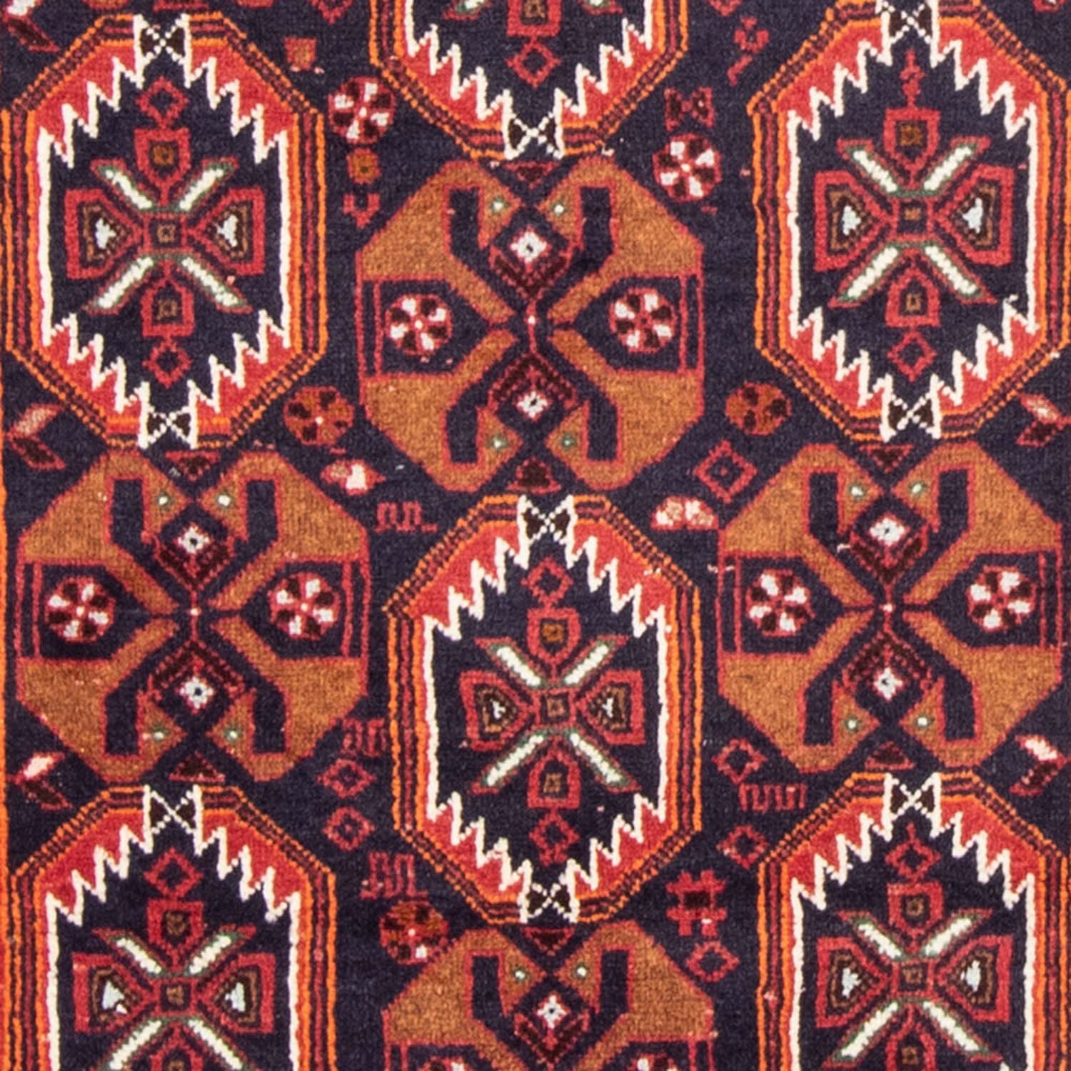 Tappeto corsia Tappeto Belutsch - 202 x 100 cm - rosso