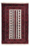 Tappeto Belutsch - 142 x 102 cm - rosso scuro