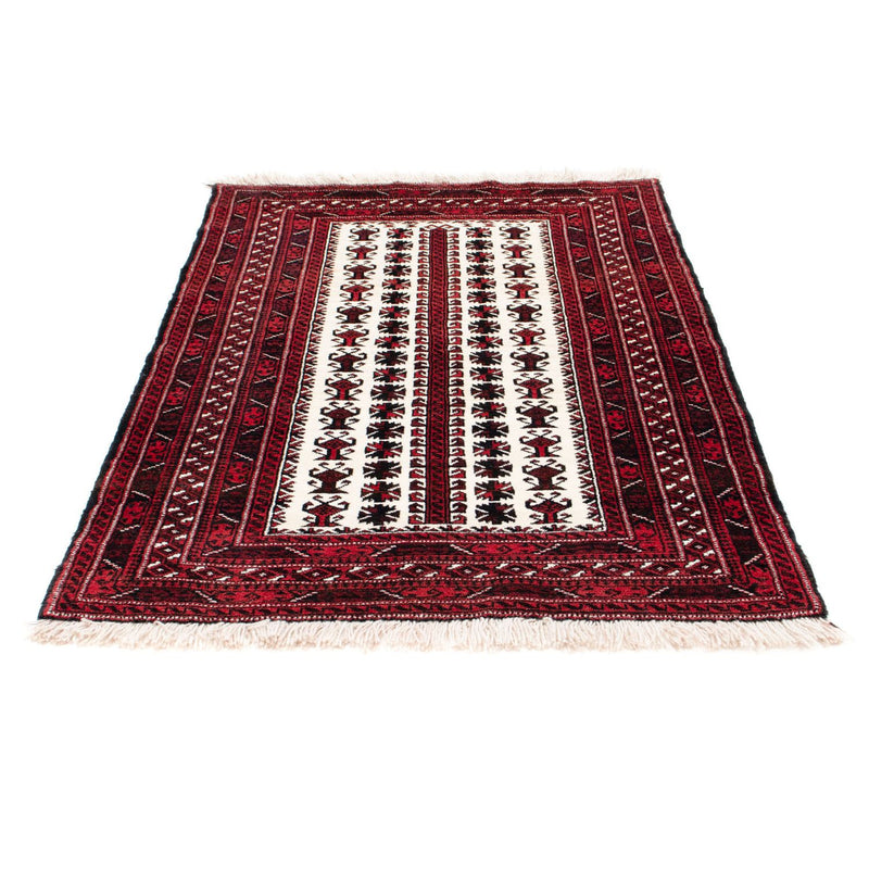 Tappeto Belutsch - 142 x 102 cm - rosso scuro