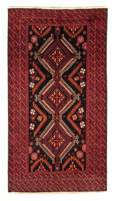 Tappeto corsia Tappeto Belutsch - 196 x 106 cm - rosso