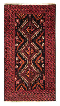 Tappeto corsia Tappeto Belutsch - 196 x 106 cm - rosso