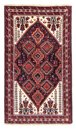 Tappeto corsia Tappeto Belutsch - 185 x 103 cm - blu scuro