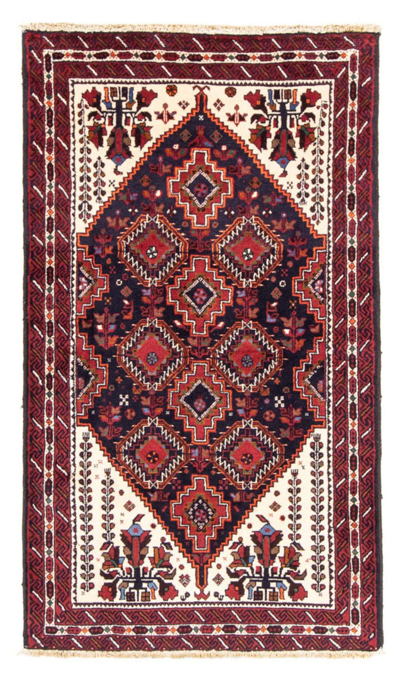 Tappeto corsia Tappeto Belutsch - 185 x 103 cm - blu scuro