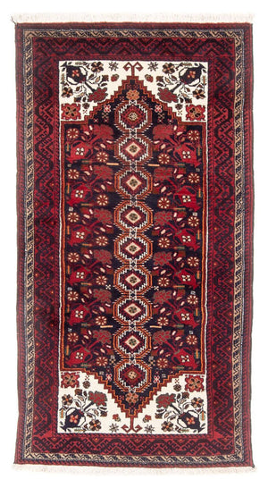 Tappeto corsia Tappeto Belutsch - 199 x 99 cm - rosso