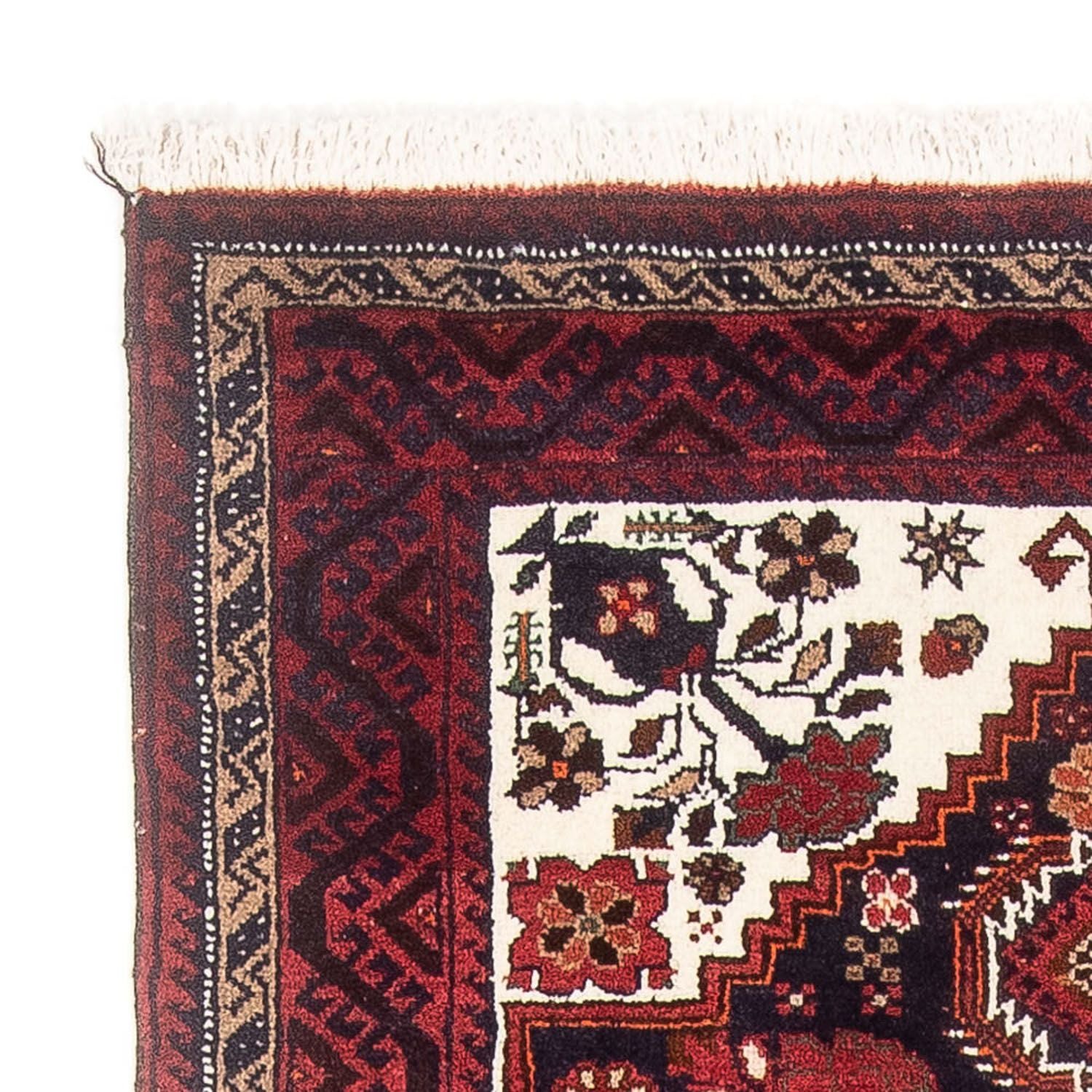Tappeto corsia Tappeto Belutsch - 199 x 99 cm - rosso