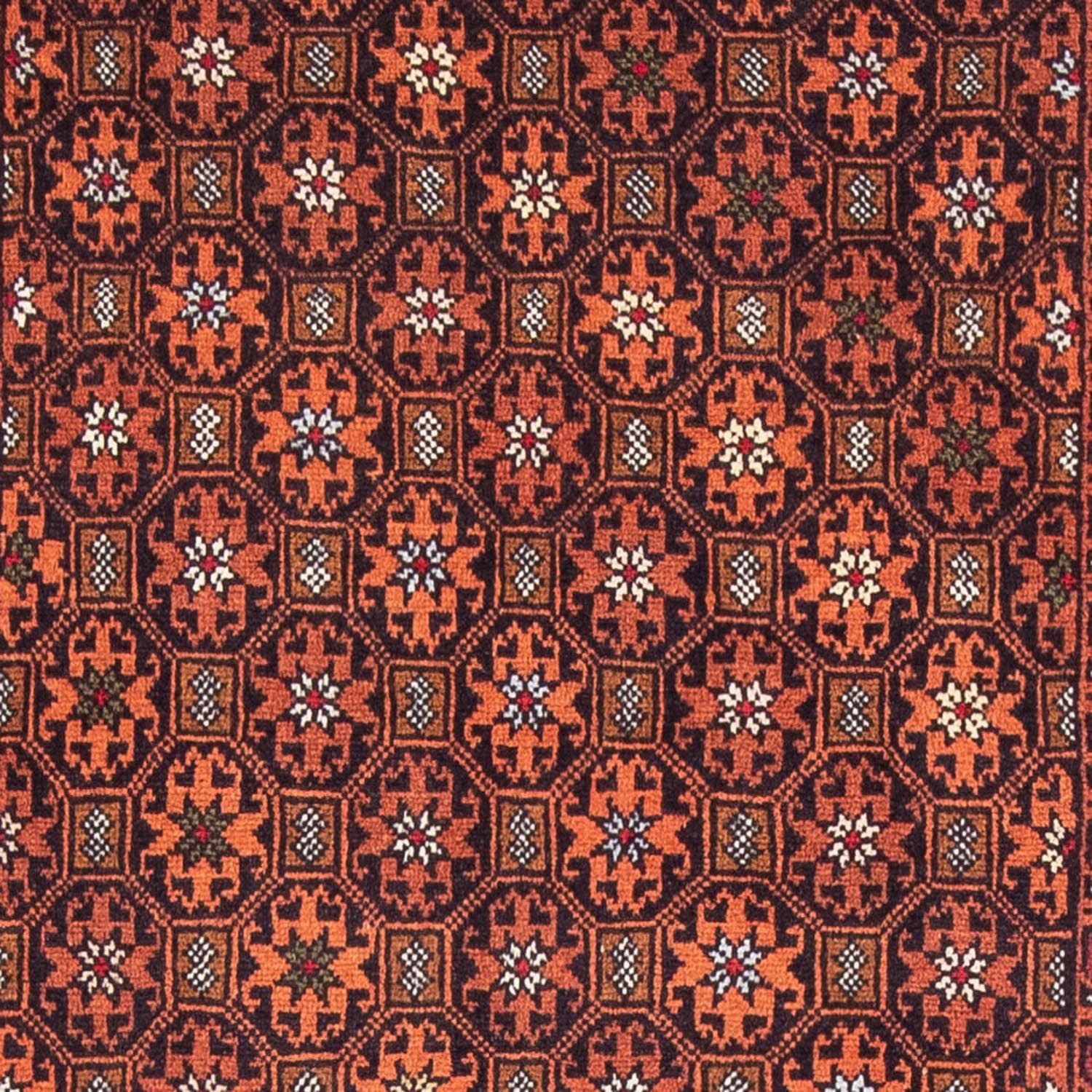 Tappeto corsia Tappeto Belutsch - 183 x 101 cm - ruggine