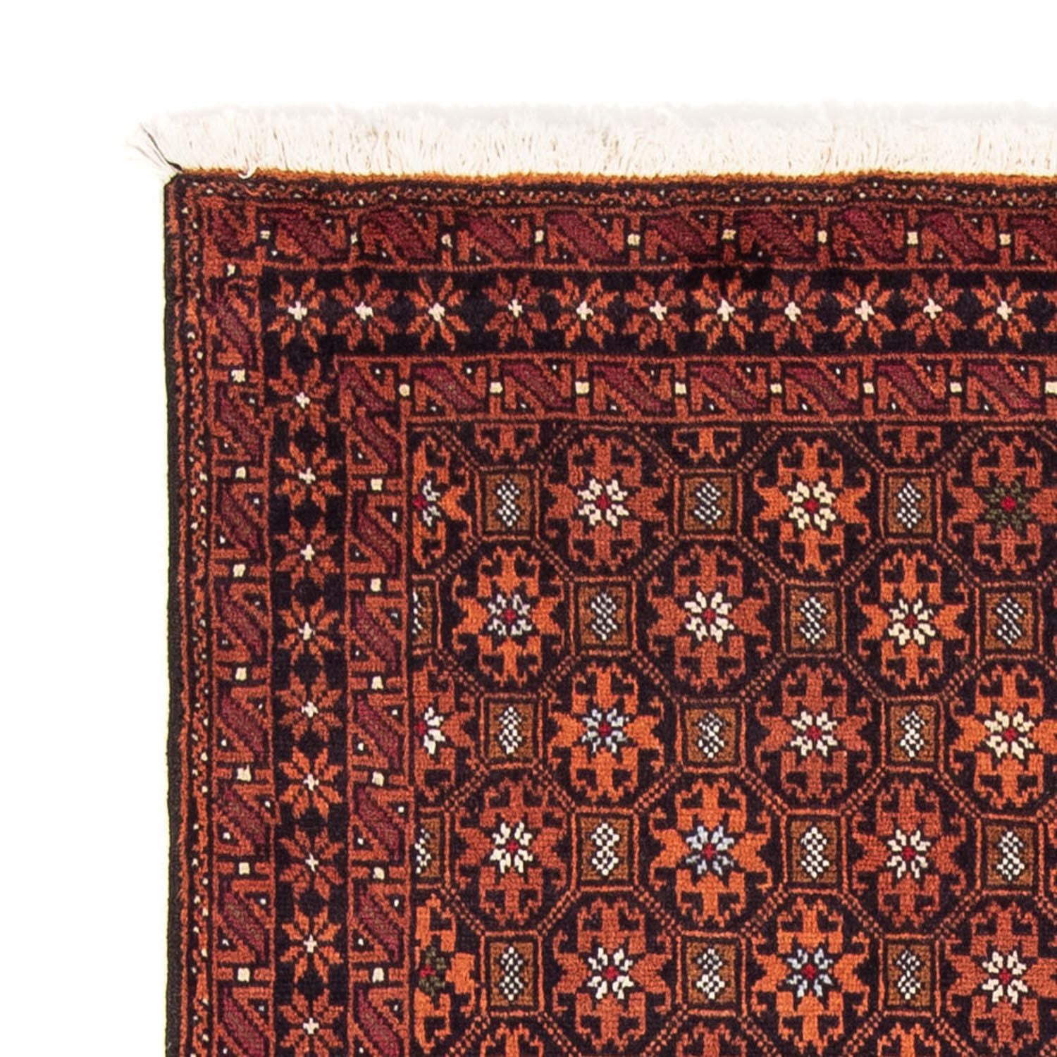 Tappeto corsia Tappeto Belutsch - 183 x 101 cm - ruggine