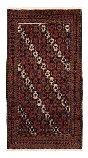 Tappeto corsia Tappeto Belutsch - 186 x 102 cm - rosso scuro